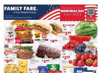 Family Fare Weekly Ad May 18 – May 24, 2025 (Memorial Day Promotion Included)