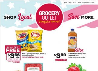 Grocery Outlet Weekly Ad May 21 – May 27, 2025