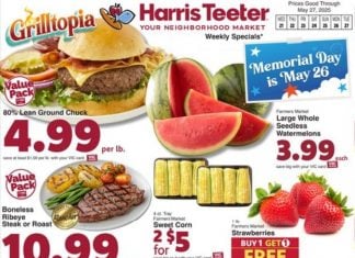 Harris Teeter Weekly Ad May 21 – May 27, 2025 (Memorial Day Promotion Included)