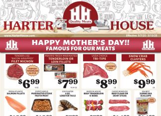 Harter House Weekly Ad May 07 – May 13, 2025 (Mother’s Day Promotion Included)