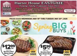 Harter House Weekly Ad May 14 – May 20, 2025