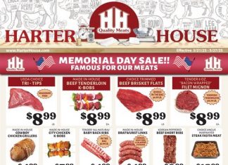 Harter House Weekly Ad May 21 – May 27, 2025 (Memorial Day Promotion Included)