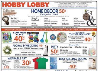 Hobby Lobby Weekly Ad May 04 – May 10, 2025
