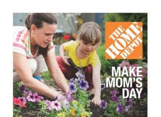 Home Depot Mother’s Day Sale May 08 – May 14, 2025