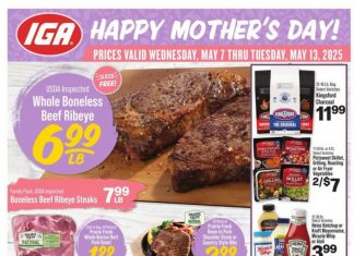 IGA Weekly Ad May 07 – May 13, 2025 (Mother’s Day Promotion Included)
