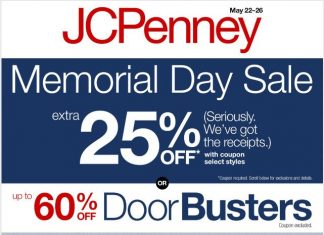 JCPenney Store Ad May 22 – May 26, 2025 (Memorial Day Promotion Included)