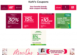 Kohl’s Coupon Ad Until May 11, 2025 (Mother’s Day Promotion Included)