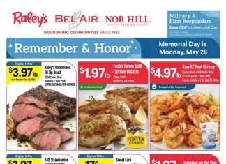 Raley’s Supermarkets Weekly Ad May 21 – May 27, 2025 (Memorial Day Promotion Included)