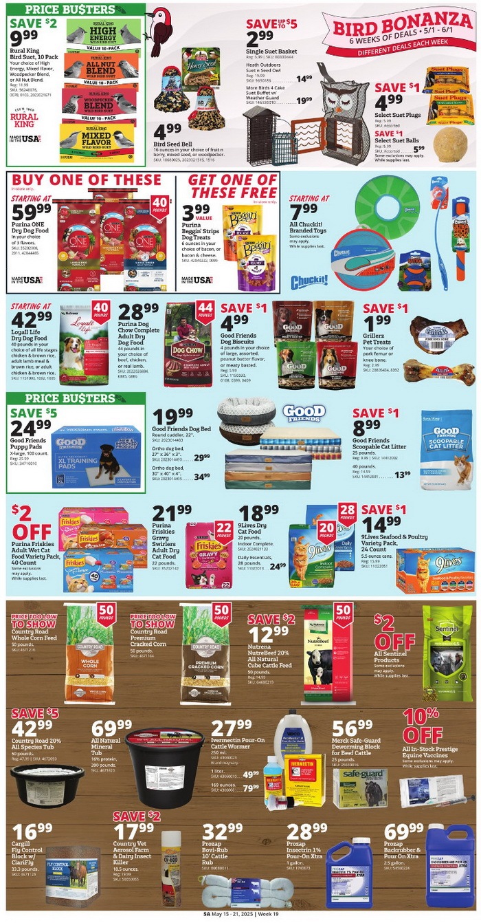 Rural King Weekly Ad May 15 – May 21, 2025