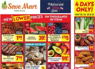Save Mart Supermarkets Weekly Ad May 21 – May 27, 2025 (Memorial Day Promotion Included)
