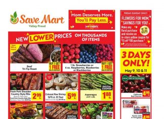 Save Mart Supermarkets Weekly Ad May 07 – May 13, 2025 (Mother’s Promotion Included)