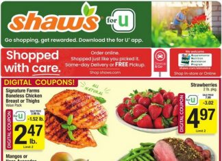 Shaw’s Weekly Ad May 16 – May 22, 2025