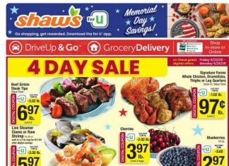 Shaw’s Weekly Ad May 23 – May 29, 2025 (Memorial Day Promotion Included)
