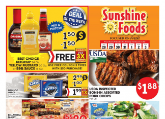 Sunshine Foods Weekly Ad May 28 – Jun 03, 2025