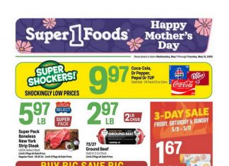 Super 1 Foods Weekly Ad May 07 – May 13, 2025