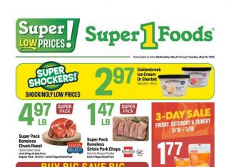 Super 1 Foods Weekly Ad May 14 – May 20, 2025