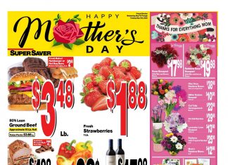 Super Saver Weekly Ad May 07 – May 13, 2025 (Mother’s Day Promotion Included)