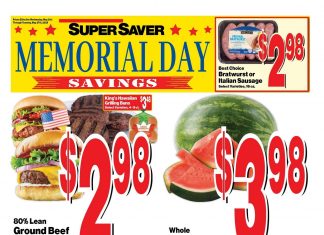 Super Saver Weekly Ad May 21 – May 27, 2025 (Memorial Day Promotion Included)
