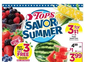 Tops Weekly Ad May 18 – May 24, 2025 (Memorial Day Promotion Included)