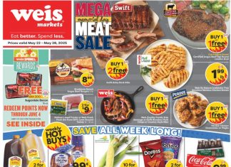 Weis Markets Weekly Ad May 22 – May 28, 2025 (Memorial Day Promotion Included)
