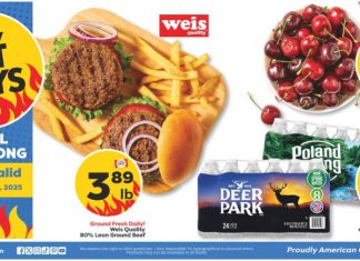Weis Markets Weekly Ad May 29 – Jun 04, 2025