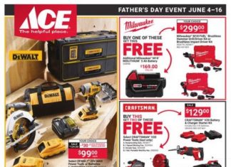 ACE Hardware Father’s Day Sale Jun 04 – Jun 16, 2025