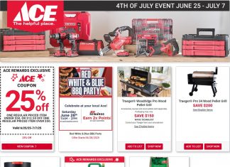ACE Hardware 4th of July Event Sale Jun 25 – Jul 07, 2025