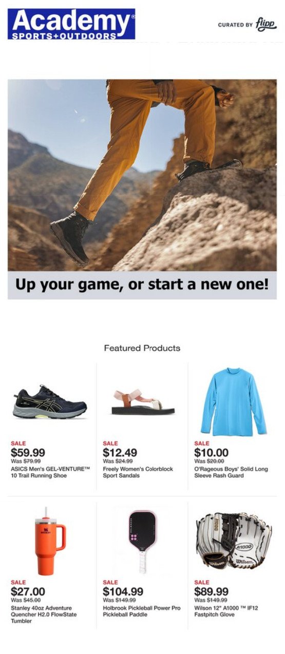 Academy Sports + Outdoors Weekly Ad Jun 26 – Jul 02, 2025