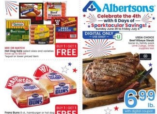 Albertsons Weekly Ad Jun 25 – Jul 01, 2025