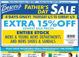 Boscov’s Weekly Ad Jun 05 – Jun 11, 2025 (Father’s Day Promotion Included)