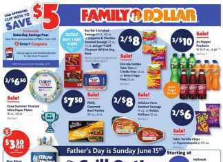 Family Dollar Weekly Ad Jun 08 – Jun 15, 2025 (Father’s Day Promotion Included)