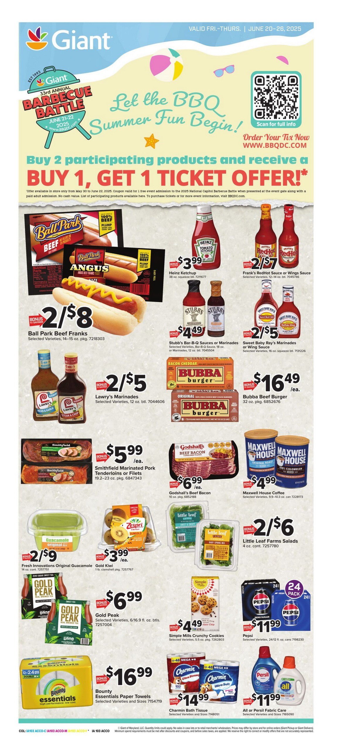 Giant Food Weekly Ad Jun 20 Jun 26 2025 Giant Food Weekly Ad Jun 20 Jun 26 2025