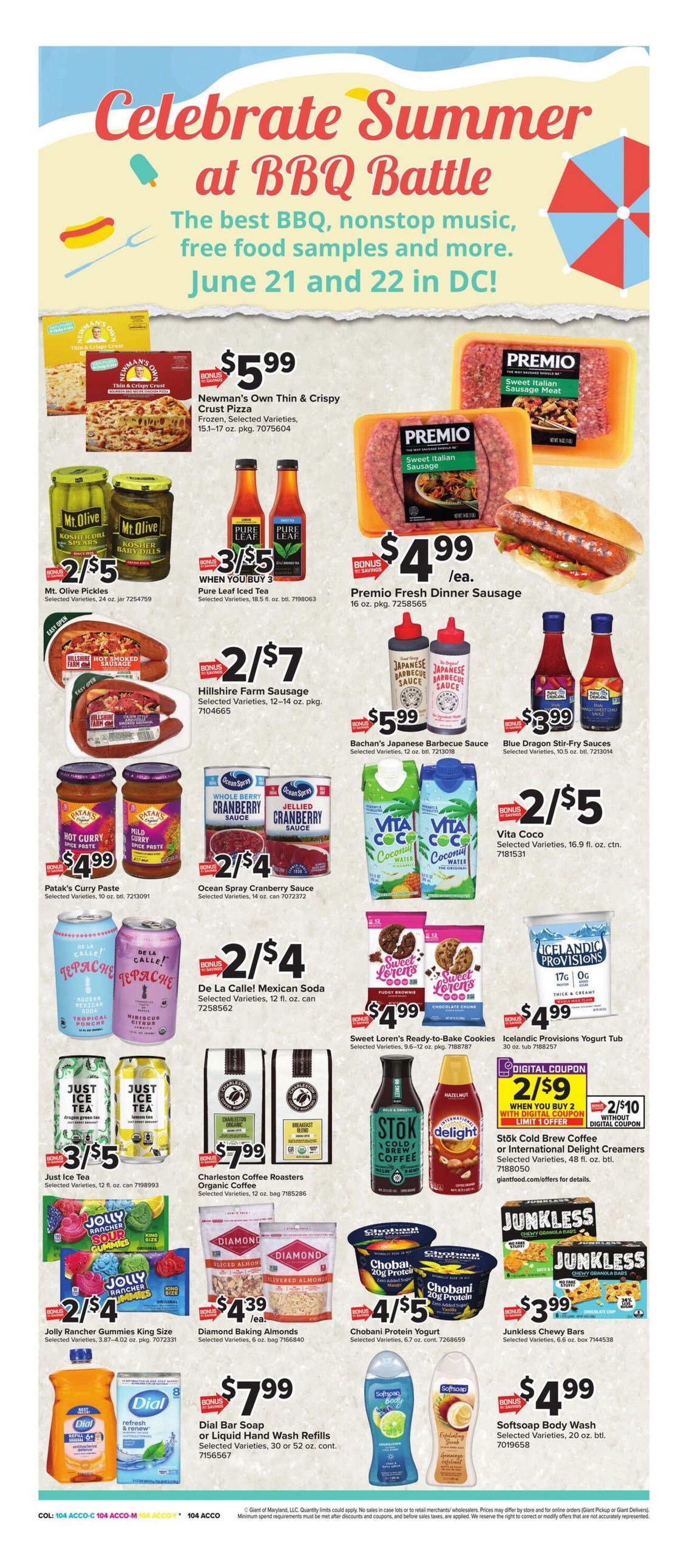 Giant Food Weekly Ad Jun 20 Jun 26 2025 Giant Food Weekly Ad Jun 20 Jun 26 2025