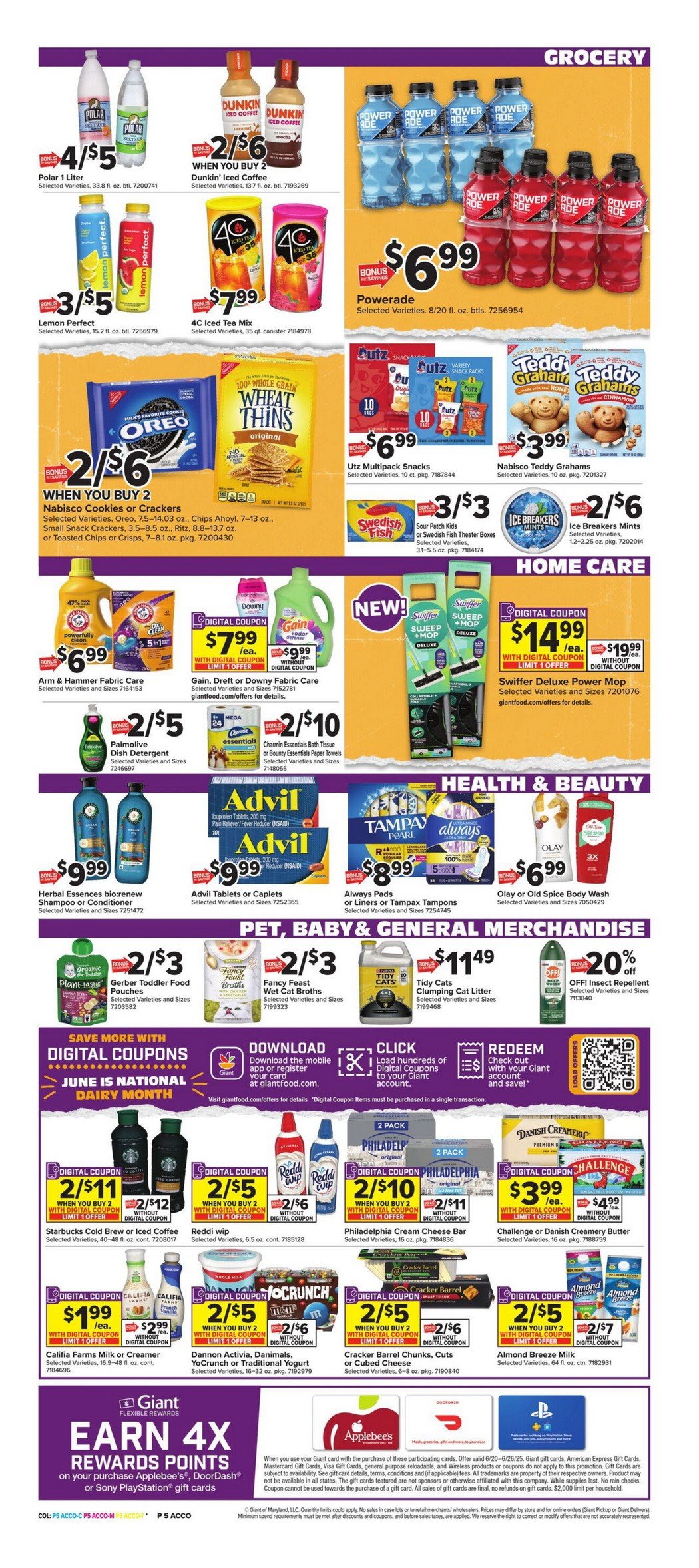Giant Food Weekly Ad Jun 20 Jun 26 2025 Giant Food Weekly Ad Jun 20 Jun 26 2025