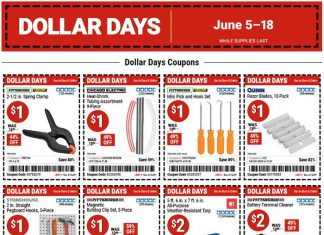 Harbor Freight Dollar Days Coupon Sale Jun 05 – Jun 18, 2025