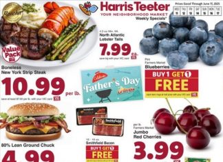 Harris Teeter Weekly Ad Jun 11 – Jun 17, 2025 (Father’s Day Promotion Included)