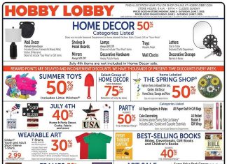 Hobby Lobby Weekly Ad Jun 01 – Jun 07, 2025