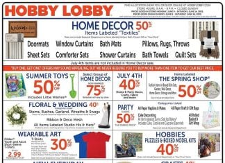 Hobby Lobby Weekly Ad Jun 08 – Jun 14, 2025