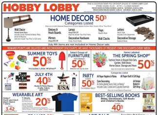 Hobby Lobby Weekly Ad Jun 15 – Jun 21, 2025