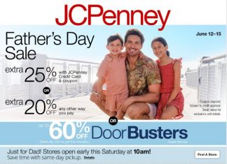 JCPenney Store Ad Jun 12 – Jun 15, 2025 (Father’s Day Promotion Included)