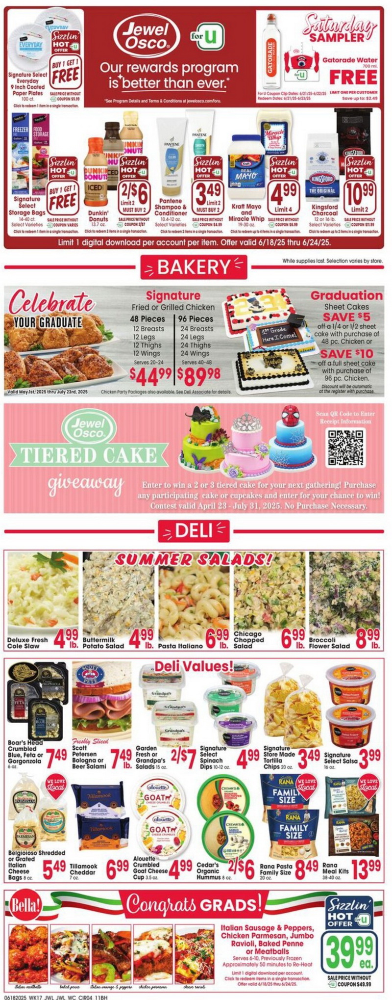 Jewel Osco Weekly Ad Jun 18 – Jun 24, 2025