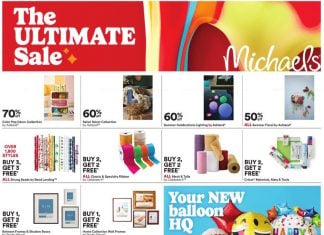 Michaels Weekly Ad Jun 06 – Jun 15, 2025