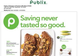 Publix Weekly Ad Jun 04 – Jun 10, 2025