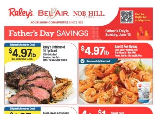Raley’s Supermarkets Weekly Ad Jun 11 – Jun 17, 2025 (Father’s Day Promotion Included)