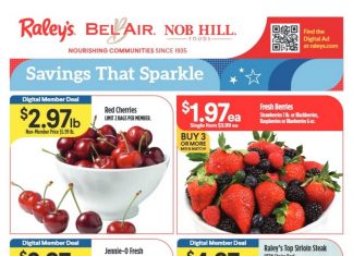 Raley’s Supermarkets Weekly Ad Jun 25 – Jul 01, 2025 (4th of July Promotion Included)