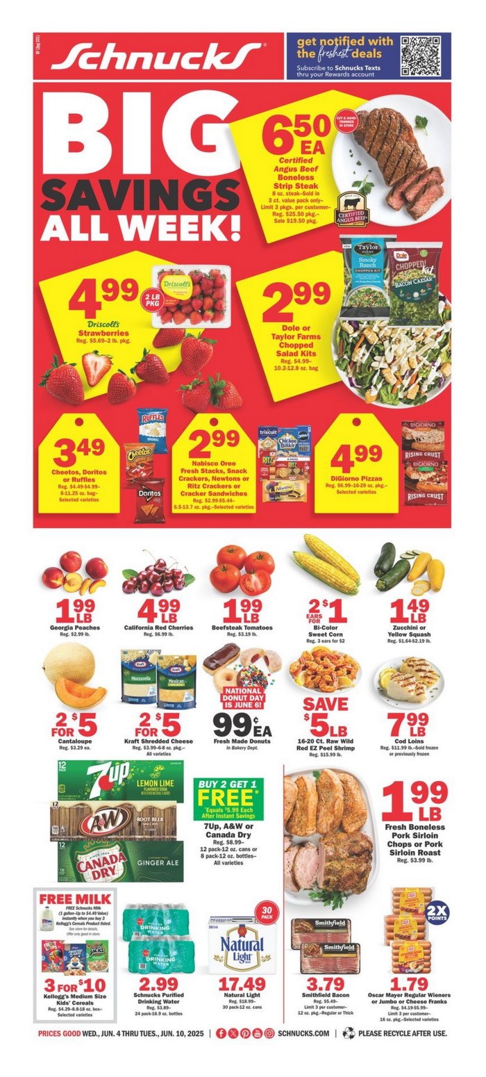 Schnucks Weekly Ad Jun 04 Jun 10, 2025