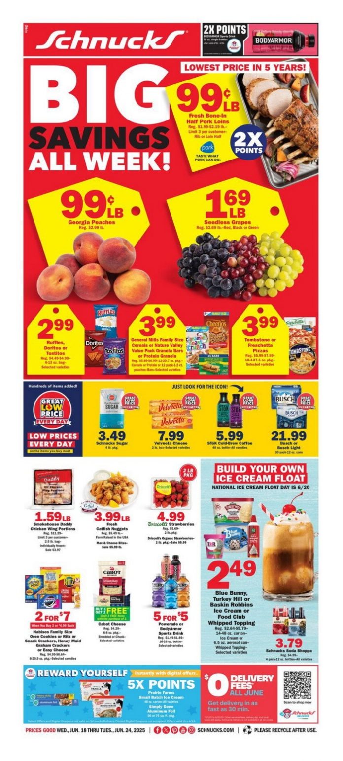 Schnucks Weekly Ad Jun 18 Jun 24, 2025