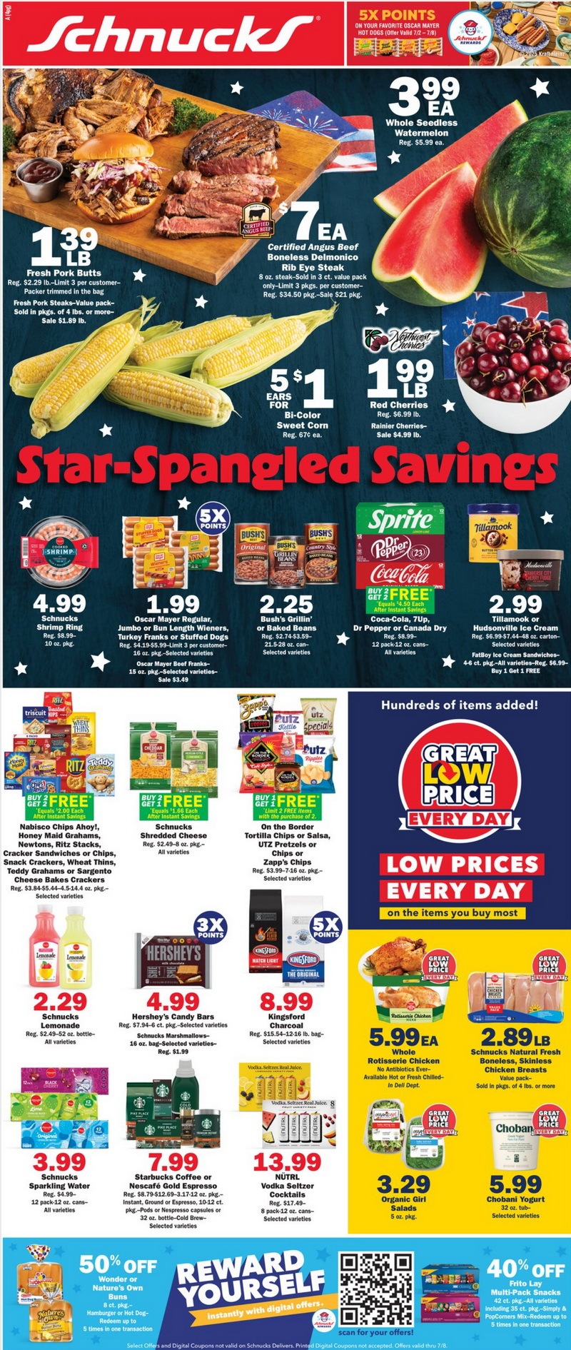 Schnucks Weekly Ad Jul 02 Jul 08, 2025 (4th of July Promotion Included)