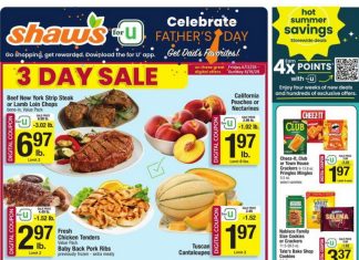 Shaw’s Weekly Ad Jun 13 – Jun 19, 2025 (Father’s Day Promotion Included)