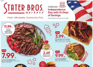 Stater Bros Weekly Ad Jun 25 – Jul 08, 2025 (Independence Day Promotion Included)